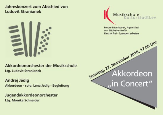 Plakat Jahreskonzert 2016