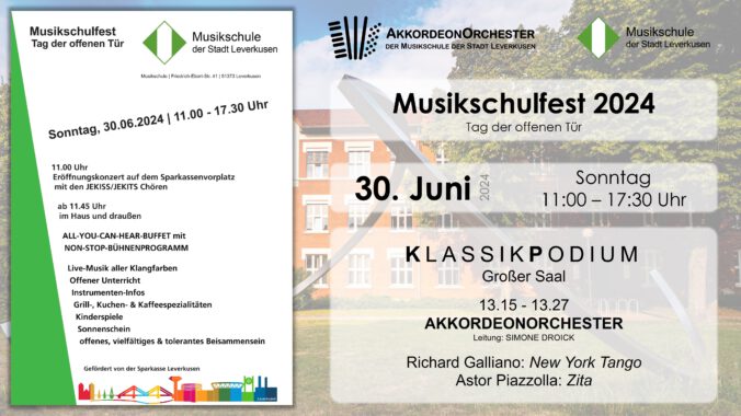 Plakat Tag der offenen Tür 2024