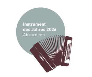 Logo - Instrument des Jahres 2026 - Akkordeon